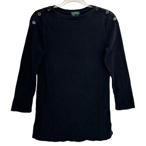 Ralph Lauren Thick Rib Knit Sweater